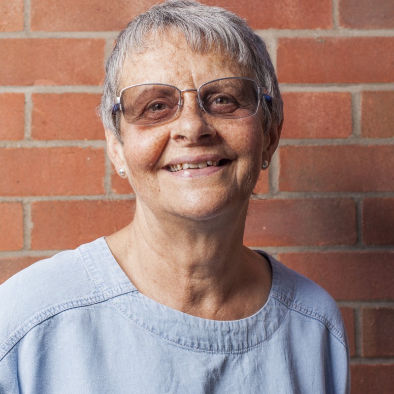 Wendy Mitchell, a woman in her 60s with short grey hair