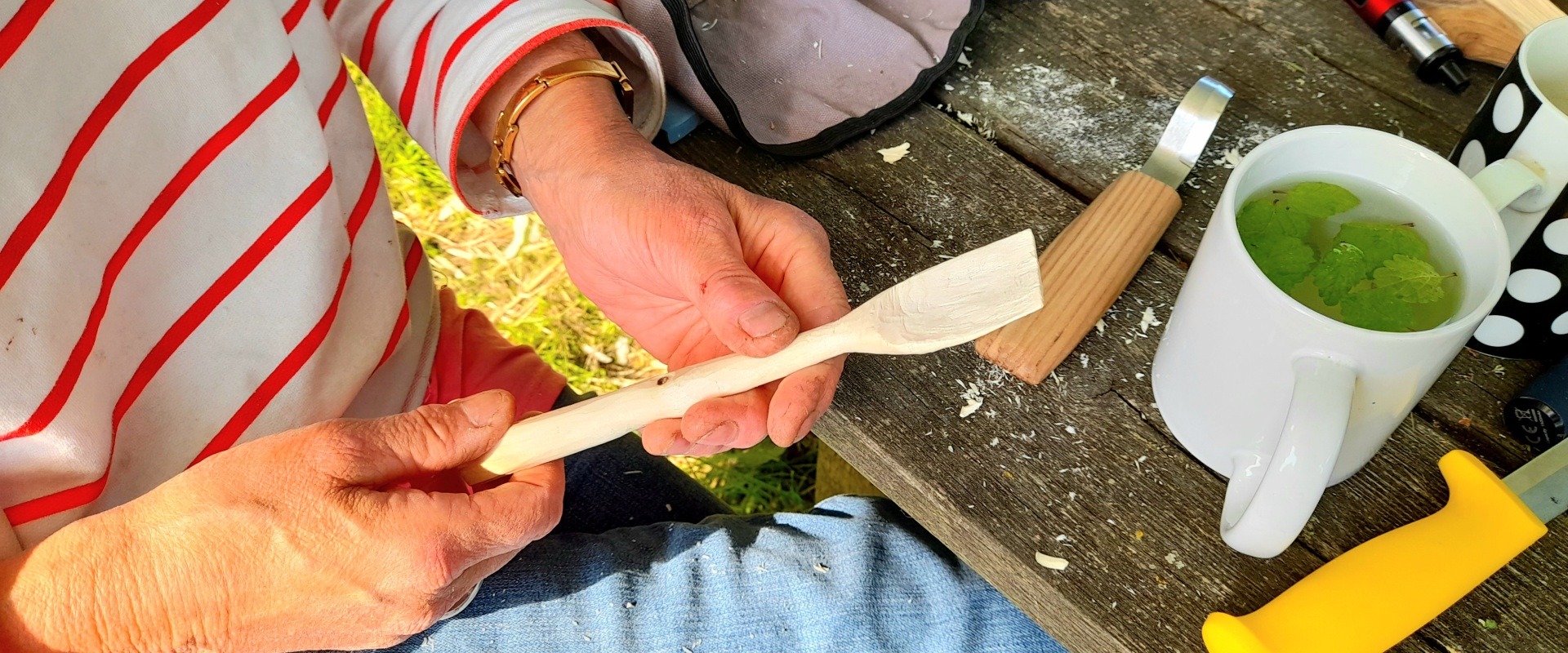 Bushcraft Skills Day Wooden Spoon