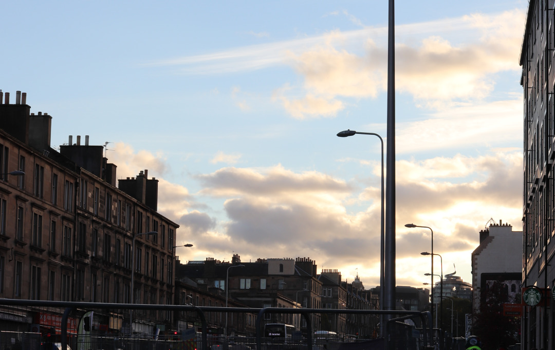 Edinburgh sunrise