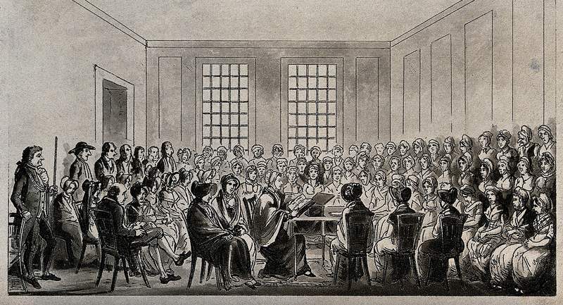 Elizabeth Fry in prison