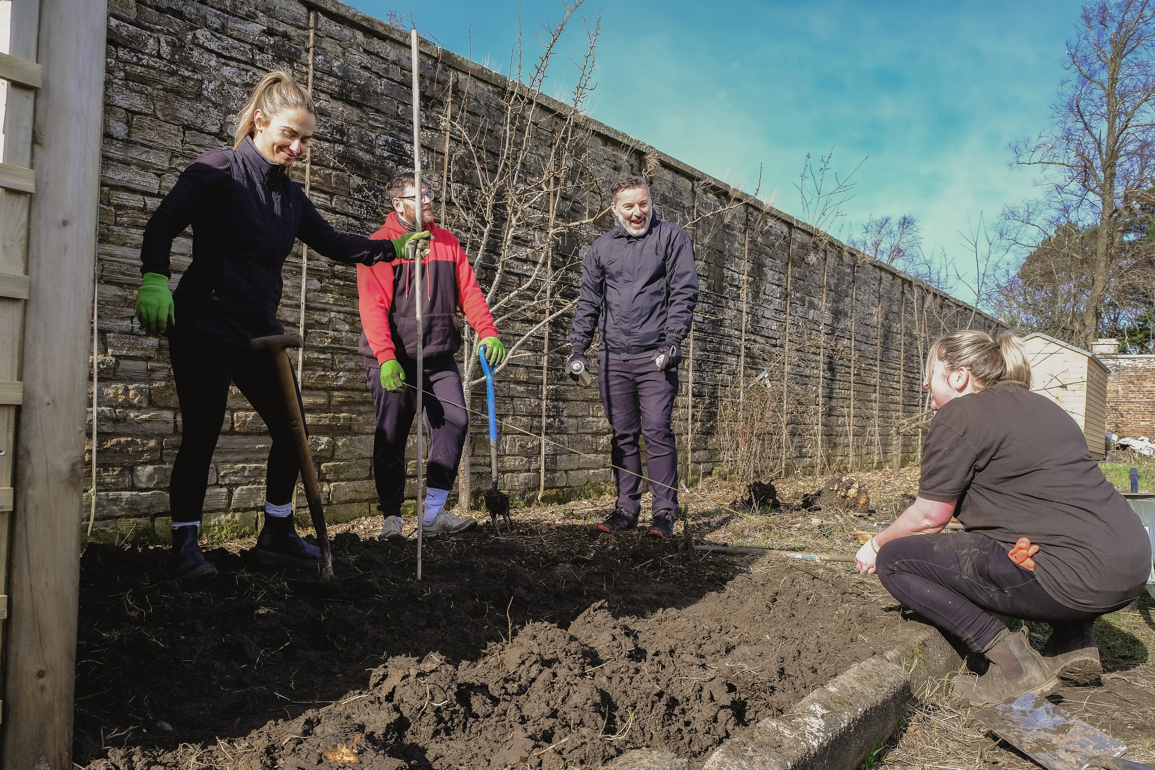 linburn autumn garden work
