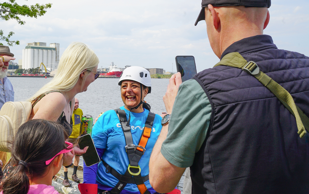 port of leith distillery abseil 2025 1
