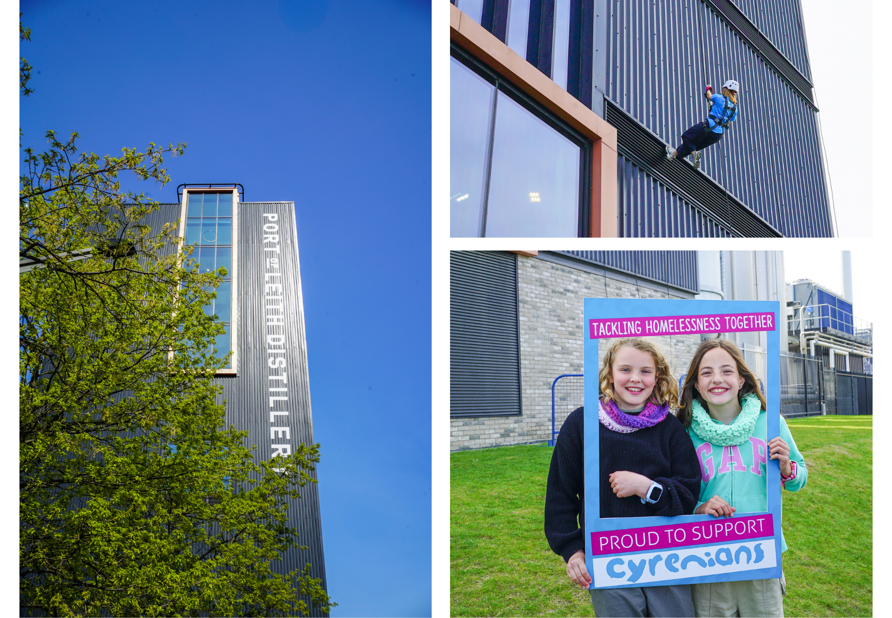 port of leith distillery abseil 2025 4