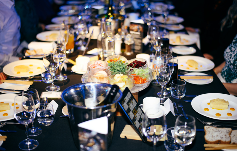 Supper Soiree 2025 Table spread 