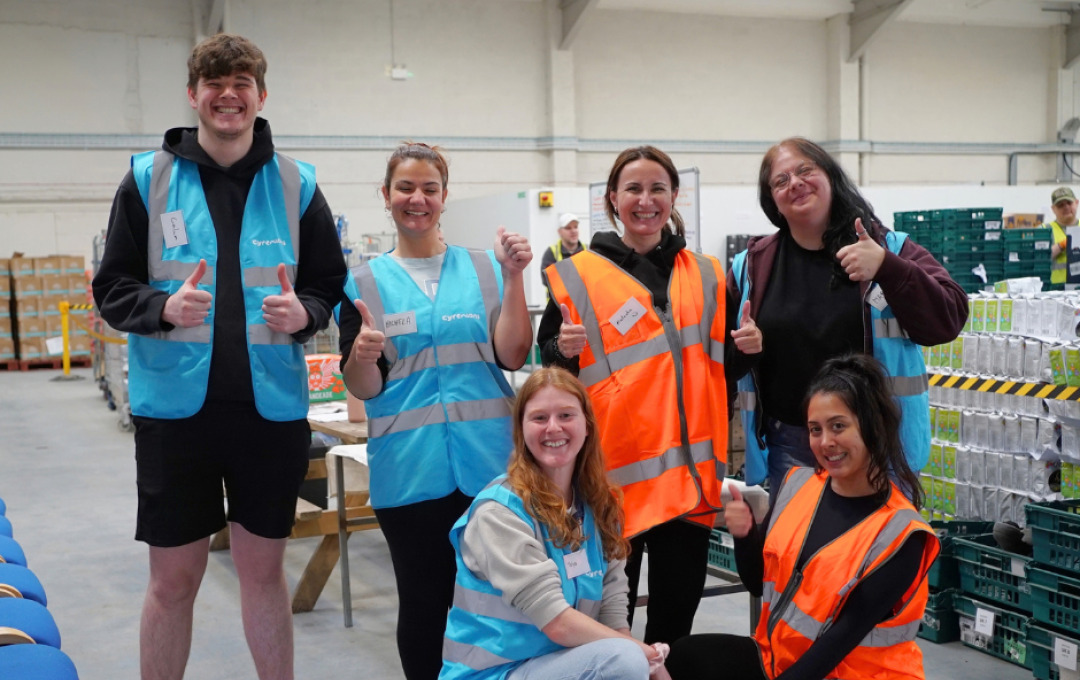Trainline volunteers